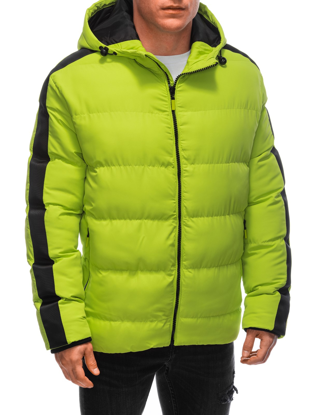 EDOTI meeste tepitud talvejope kapuutsiga - Image 1