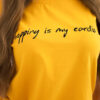 Naiste T-särk kirjaga „Shopping is my cardio“ - Thumbnail Image 72