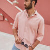 Meeste rinnataskuga triiksärk Ombre Clothing Regular Fit - Thumbnail Image 19
