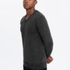 Ombre Clothing V-kaelusega meeste puuvillane džempr - Thumbnail Image 5