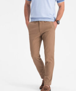 Meeste slim fit chino-püksid Ombre Clothing