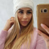 Naiste kootud talvemüts Kesi fliisvoodriga - Thumbnail Image 4