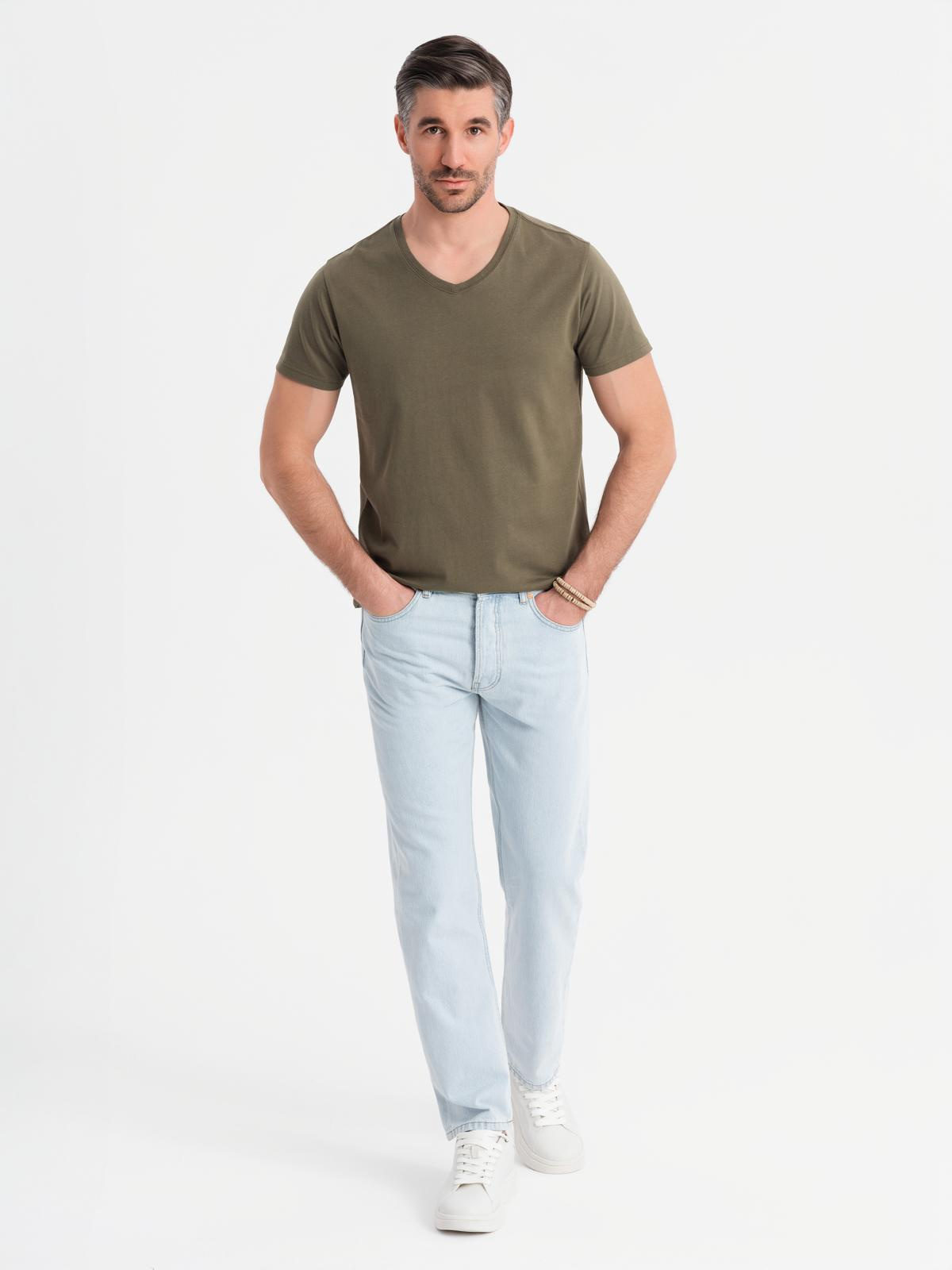 Ombre Clothing meeste V-kaelusega T-särk - Image 34