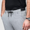 Ombre meeste kootud püksid nöörvööga - Thumbnail Image 3