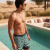 Meeste ujumispüksid Ombre Clothing lainemustriga - Thumbnail Image 10