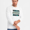 Ombre Clothing meeste dressipluus graafilise trükiga - Thumbnail Image 4