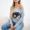 Pikema seljaosaga naiste pluus Kesi - Thumbnail Image 1