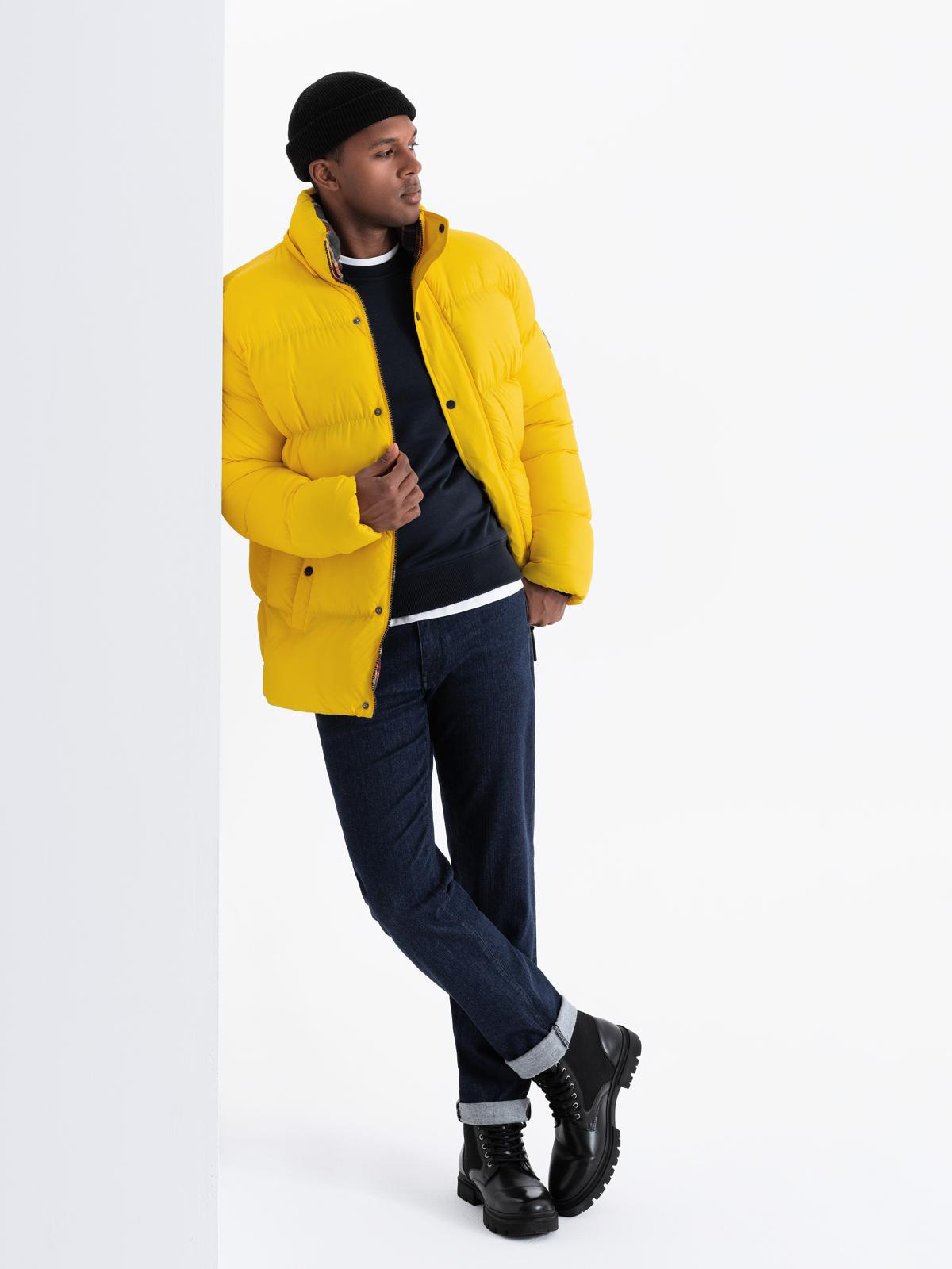 Meeste tepitud kapuutsiga jope Ombre Clothing - Image 19