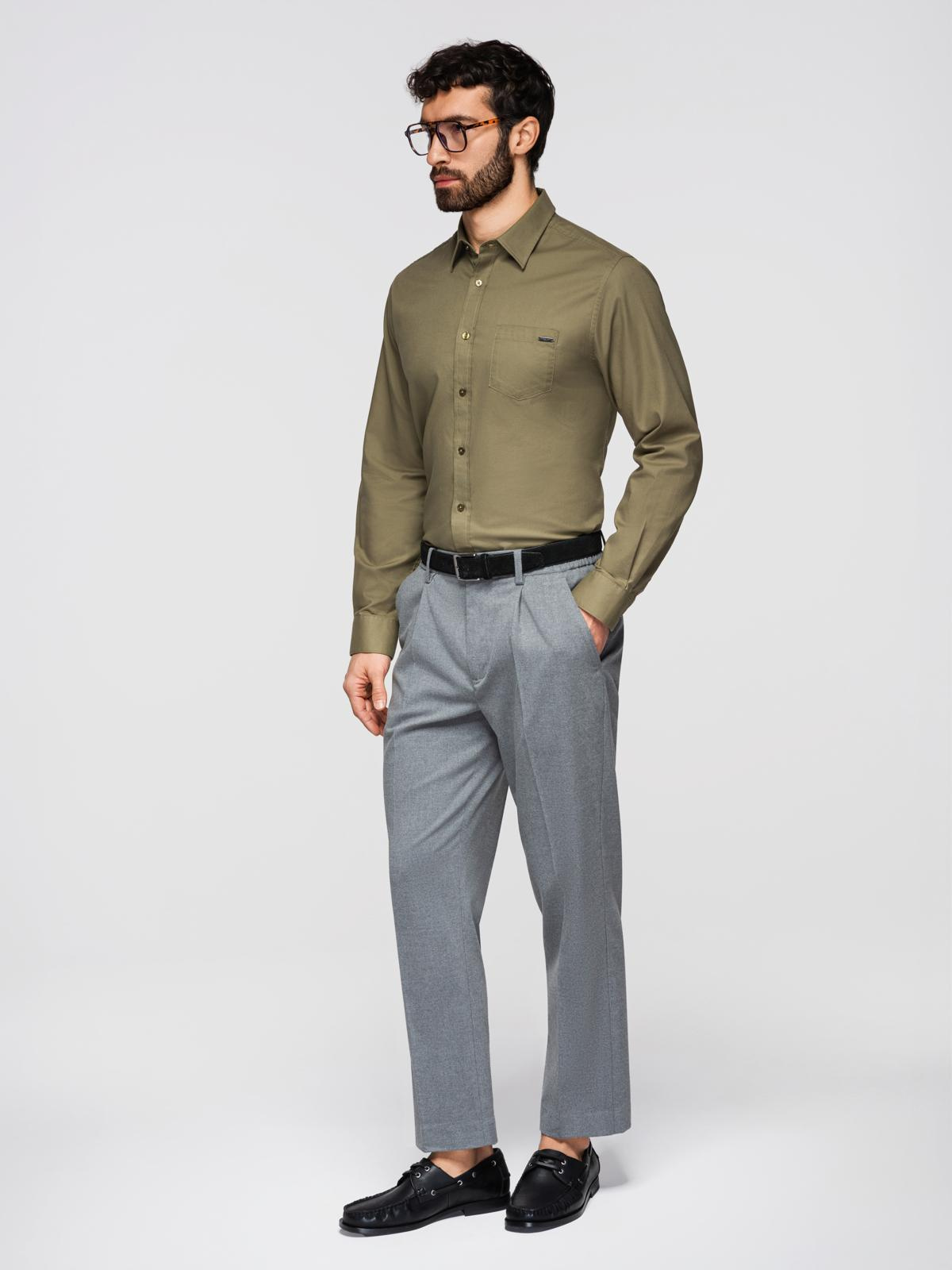 Ombre Clothing meeste triiksärk rinnataskuga - Image 3