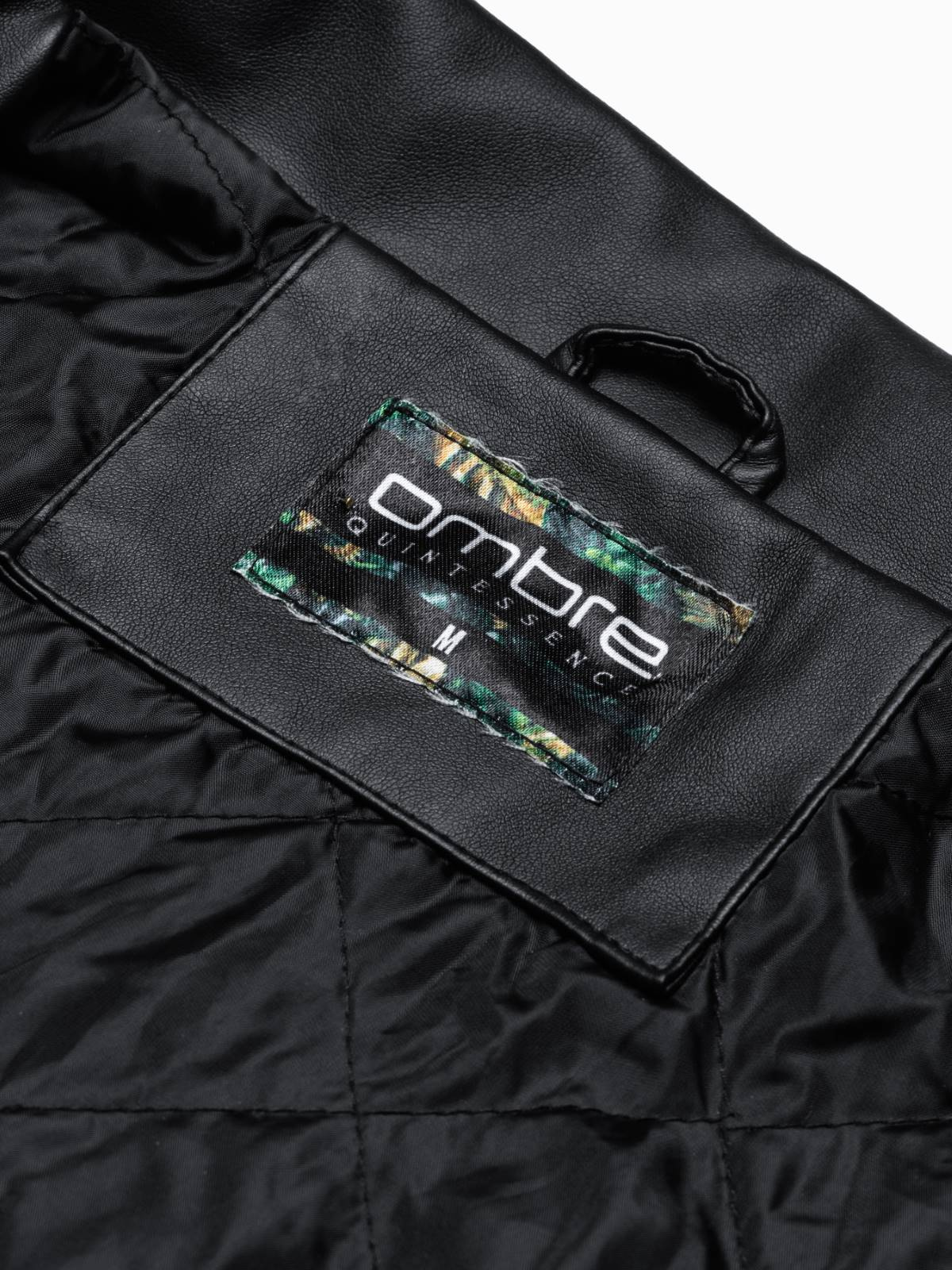 Meeste biker-stiilis jakk Ombre Clothing - Image 6