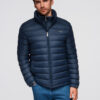 Ombre Clothing meeste tepitud jope püstkraega - Thumbnail Image 4