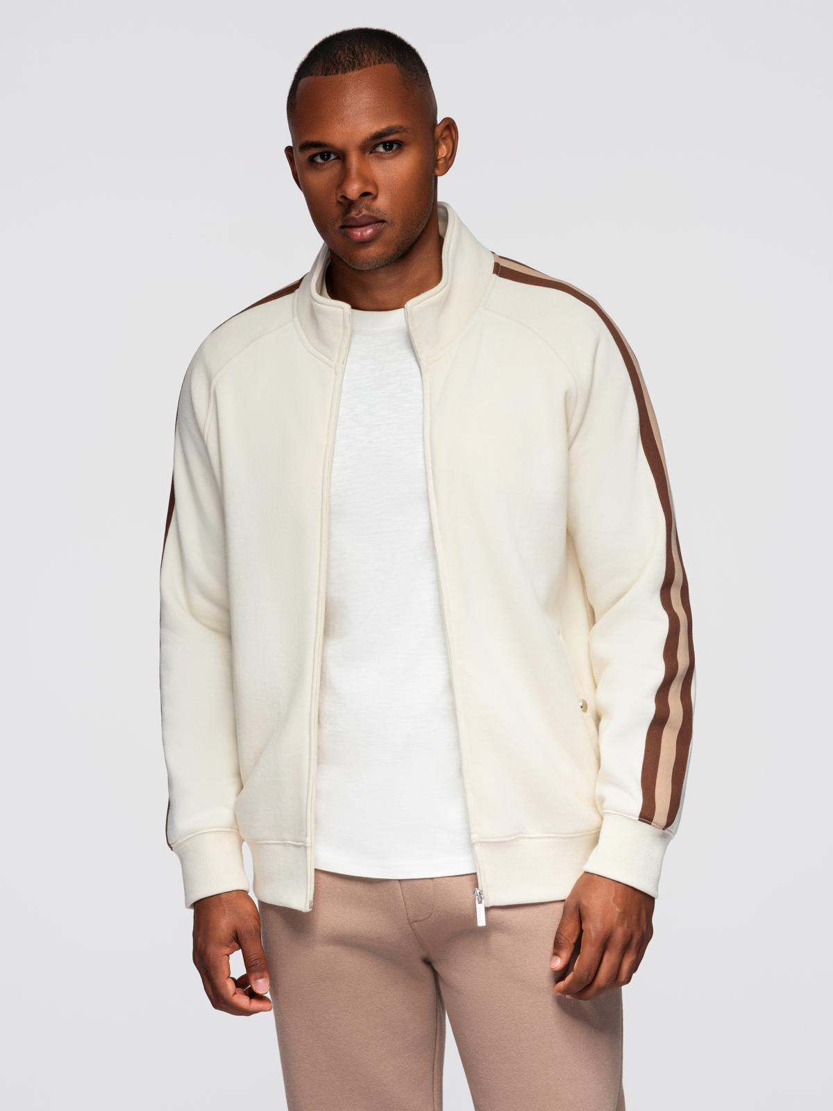 Ombre Clothing meeste lukuga pusa püstkrae ja triipudega - Image 21