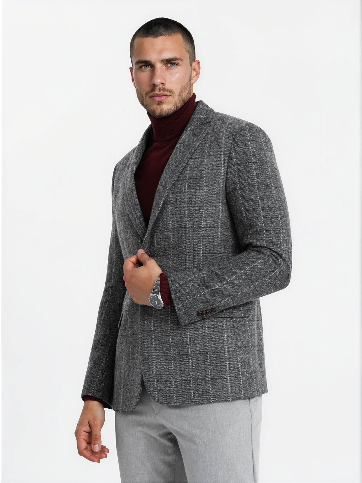 Meeste villasegune pintsak Ombre Clothing - Image 11