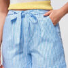 Ombre Clothing naiste lühikesed püksid seotava vööga - Thumbnail Image 2