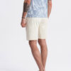 Ombre Clothing meeste kootud lühikesed püksid nööri ja taskutega - Thumbnail Image 37