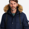 Ombre Clothing meeste talvejope kapuutsiga - Thumbnail Image 2
