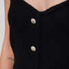Naiste kootud topp dekoratiivsete nööpidega Ombre Clothing - Thumbnail Image 10