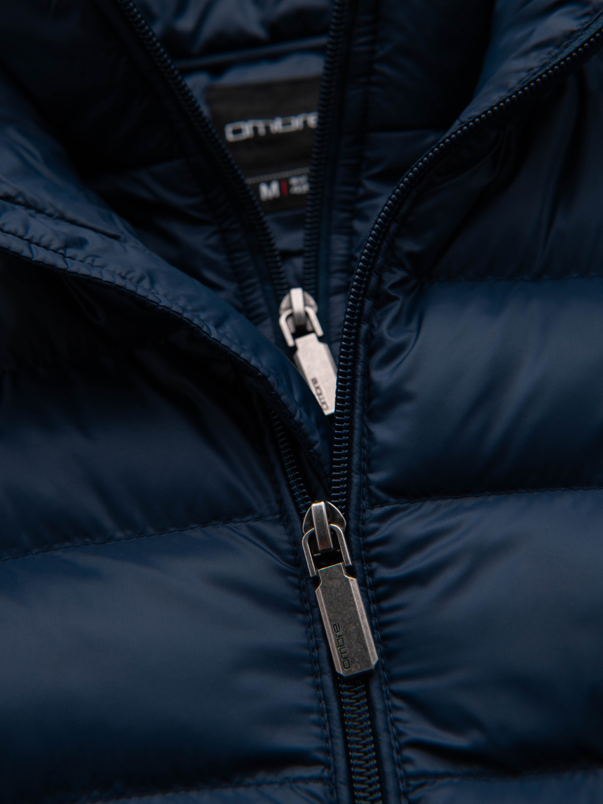 Ombre Clothing meeste tepitud jope püstkraega - Image 11