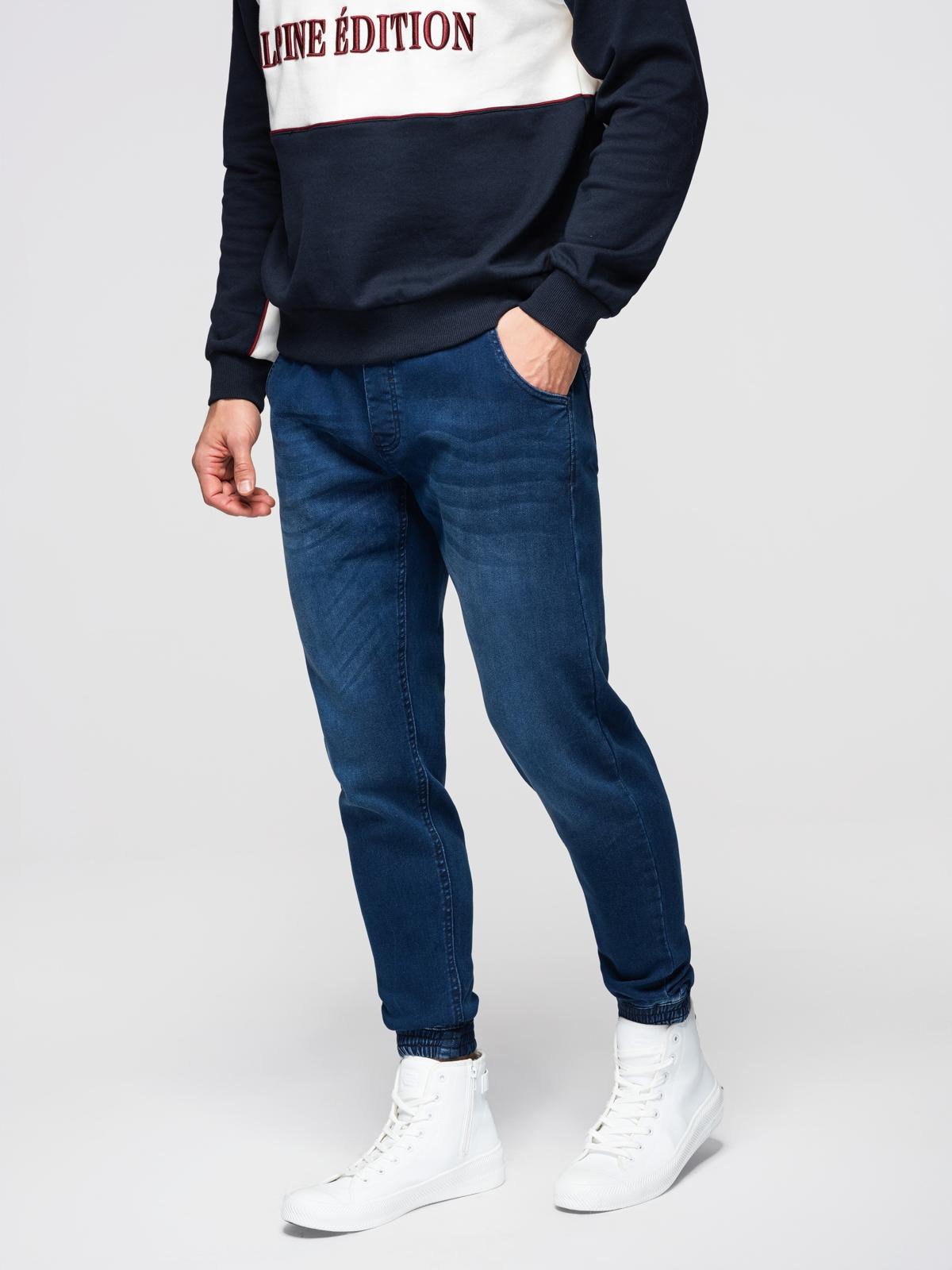 Meeste teksapüksid Ombre Clothing Jogger - Image 12