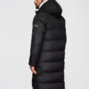 Ombre Clothing meeste pikk tepitud talvejope kapuutsiga - Thumbnail Image 6