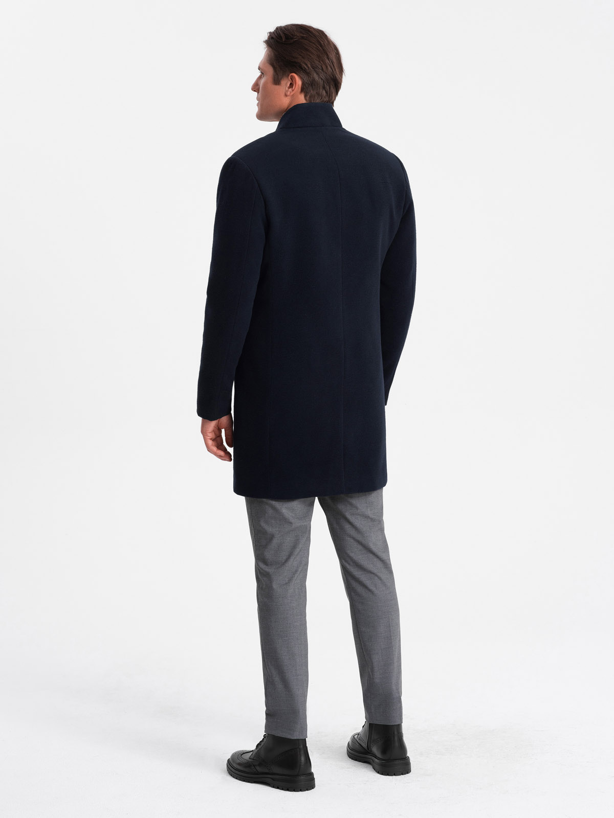 Ombre Clothing meeste püstkraega mantel - Image 9