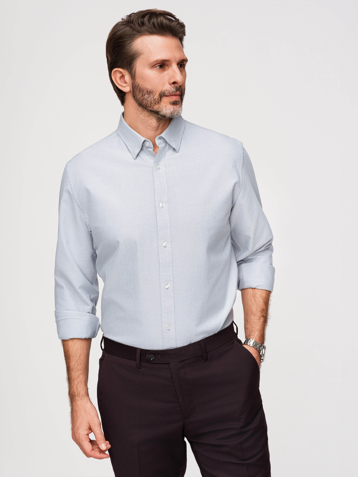 Meeste pikkade käistega triiksärk Ombre Clothing - Image 6