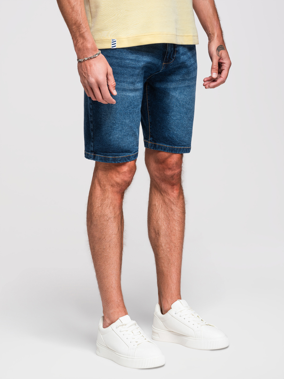 Ombre Clothing meeste lühikesed teksapüksid - Image 26