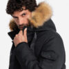Ombre Clothing meeste talvejope kapuutsiga - Thumbnail Image 15