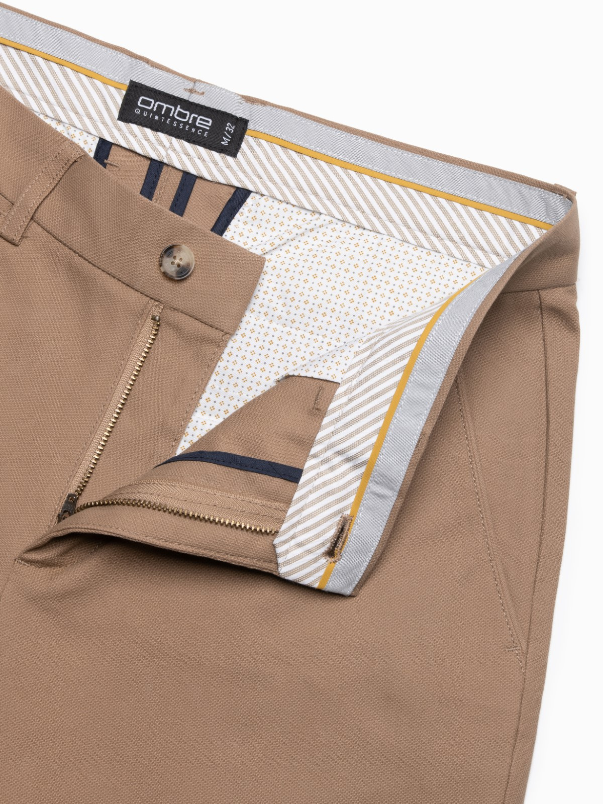 Meeste slim fit chino-püksid Ombre Clothing - Image 5