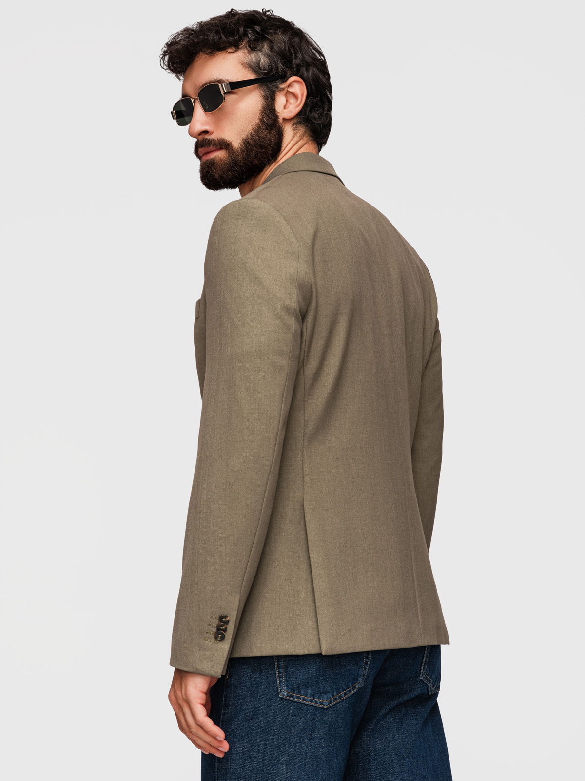 Meeste ruuduline pintsak Ombre Clothing - Image 54