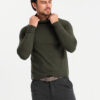Ombre Clothing meeste puuvillane rullkaelusega kampsun - Thumbnail Image 18
