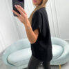 Naiste lühikeste käistega V-kaelusega pluus Kesi - Thumbnail Image 18