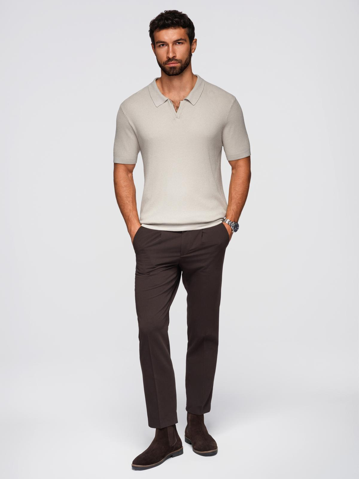 Ombre Clothing meeste kootud polosärk - Image 11