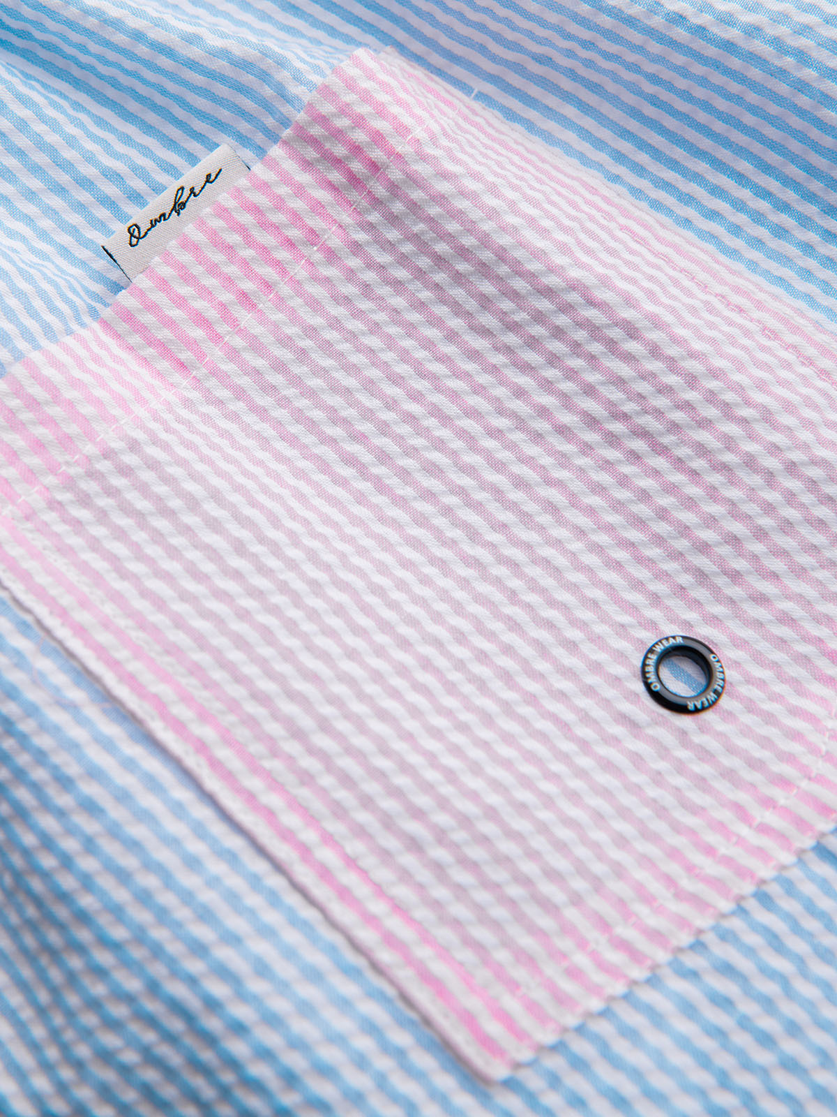 Meeste ujumispüksid seersucker-kangast Ombre Clothing - Image 19