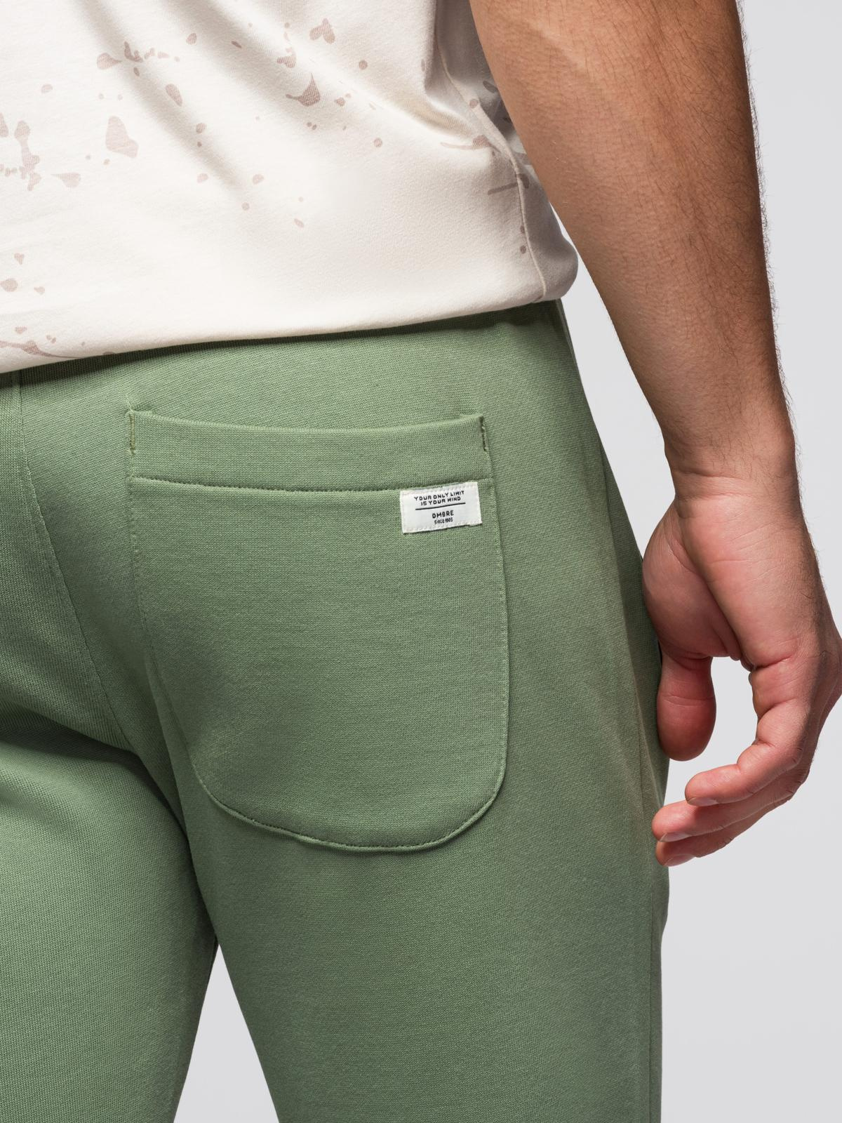 Ombre Clothing meeste puuvillased sirge lõikega dressipüksid - Image 26