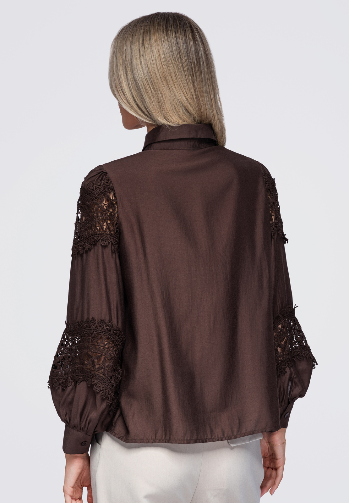 Ombre Clothing pitsidetailidega naiste triiksärk - Image 12