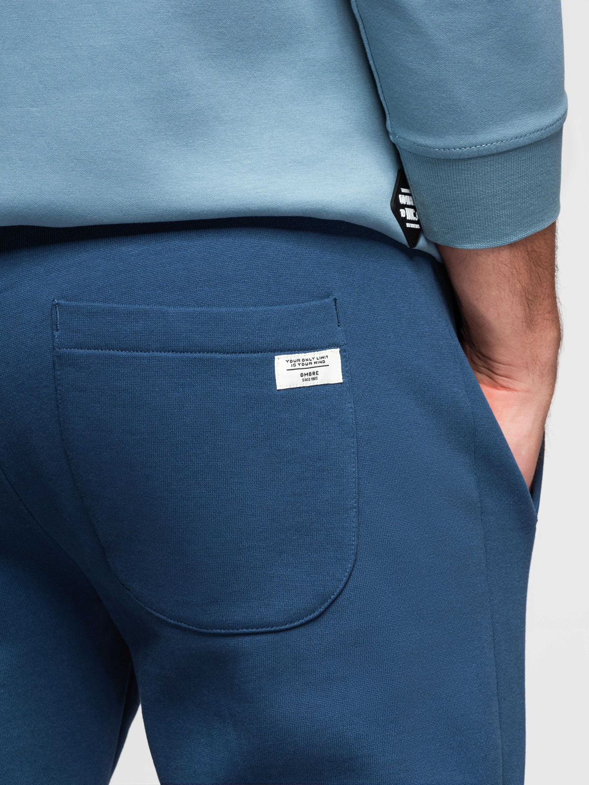 Meeste puuvillased dressipüksid Ombre Clothing - Image 38