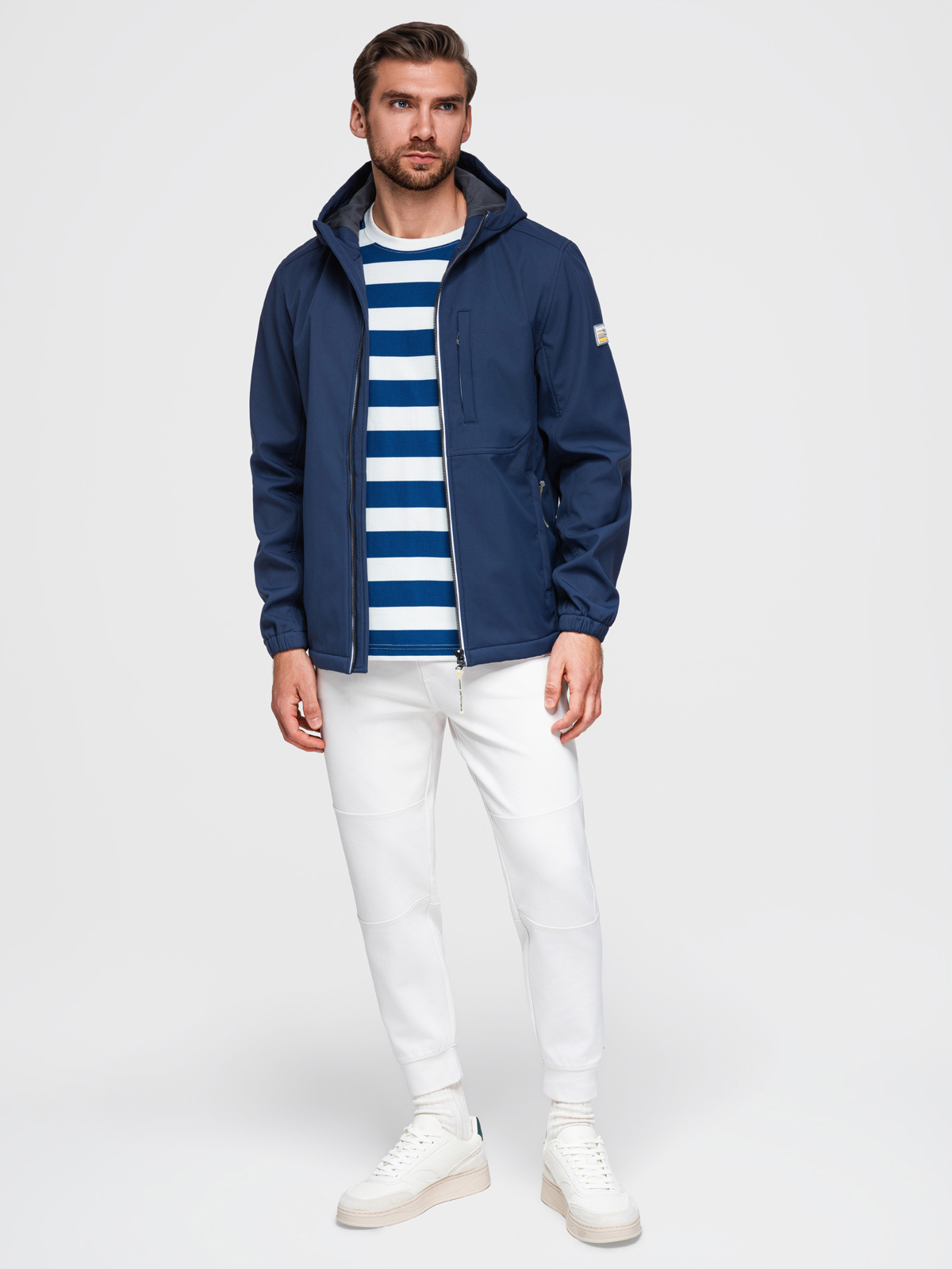 Meeste softshell-jakk Ombre kapuutsiga - Image 22