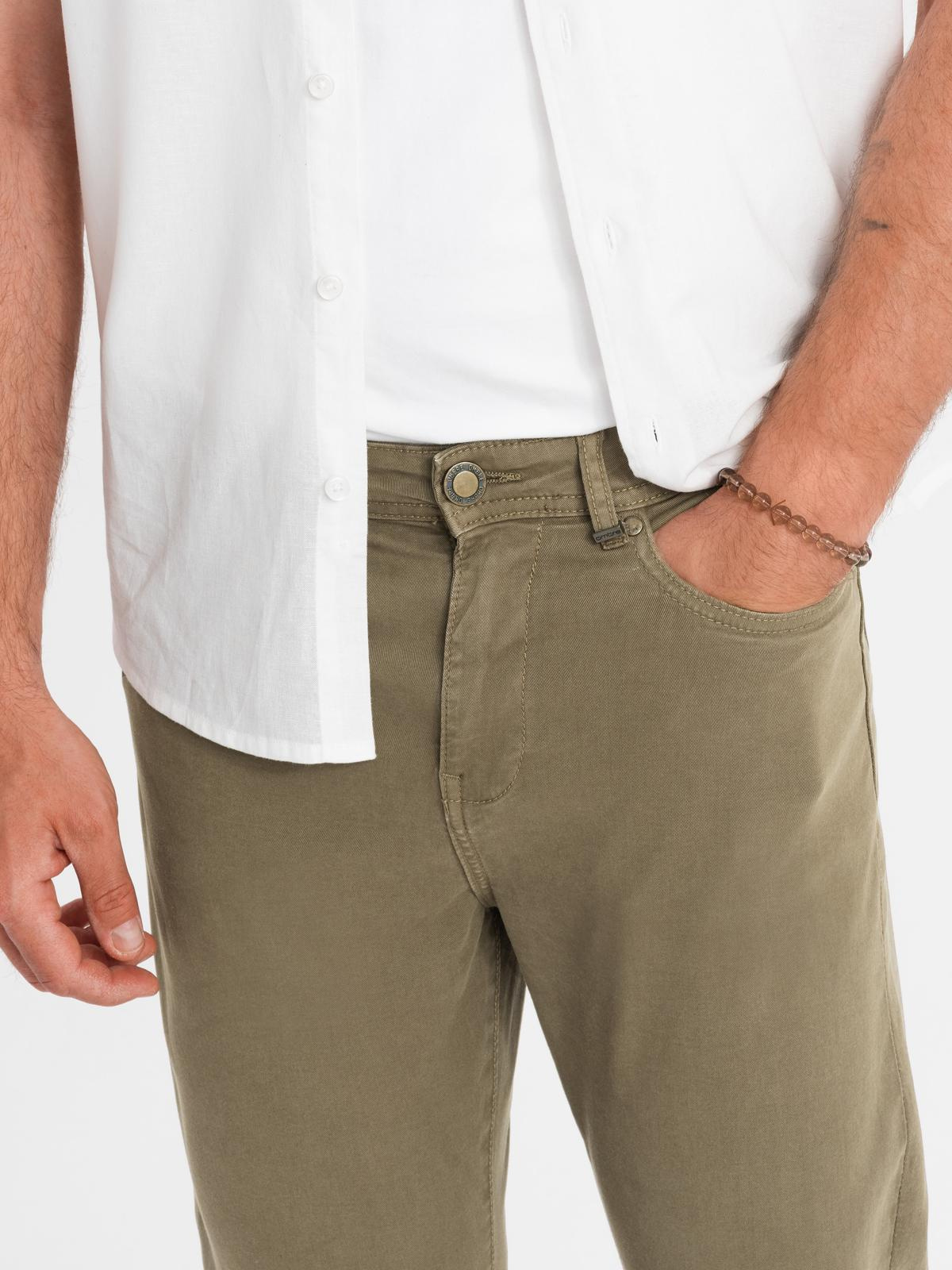 Meeste puuvillased chino-püksid Ombre Clothing - Image 13
