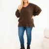 Naiste plus-size kampsun pitsäärega - Thumbnail Image 7