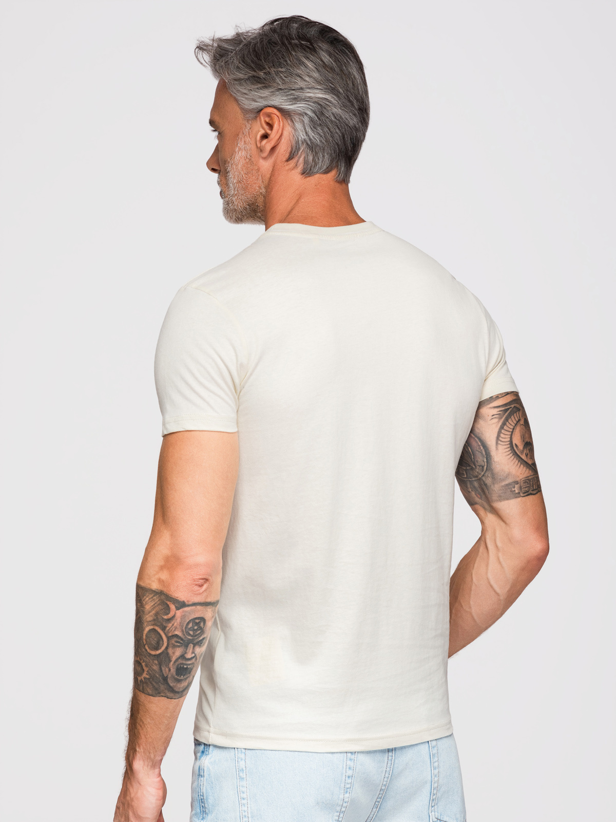 Meeste T-särk rinnataskuga Ombre Clothing - Image 32