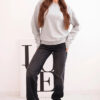 Kesi naiste puuvillane oversized dressipluus - Thumbnail Image 2