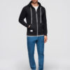 Ombre Clothing meeste lukuga kapuutsiga dressipluus - Thumbnail Image 29