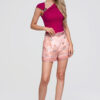 Kõrge piha ja vööga naiste lühikesed püksid Ombre Clothing - Thumbnail Image 15