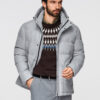 Meeste tepitud kapuutsiga jope Ombre Clothing - Thumbnail Image 5