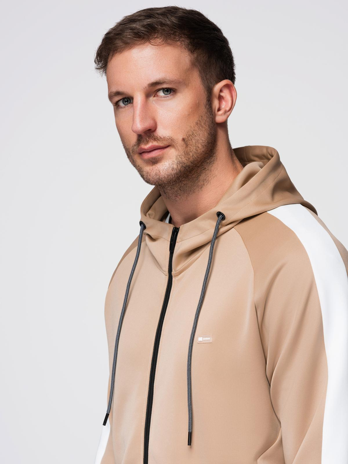 Ombre Clothing meeste lukuga pusa püstkrae ja triipudega - Image 40