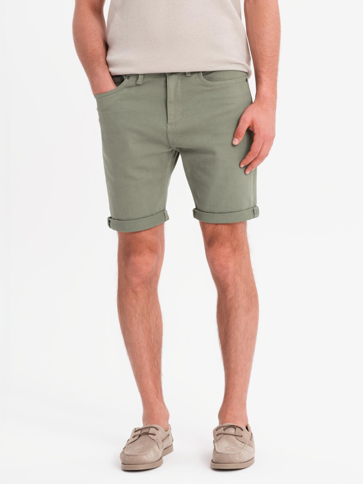 Ombre Clothing meeste lühikesed teksapüksid - Image 22