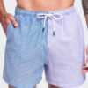 Meeste ujumispüksid seersucker-kangast Ombre Clothing - Thumbnail Image 1