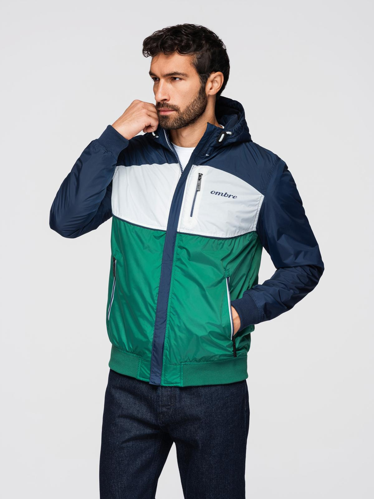 Ombre Clothing meeste kapuutsiga üleminekujope - Image 40