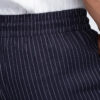 Meeste triibulised viskoos-linasegust lühikesed püksid Ombre - Thumbnail Image 17